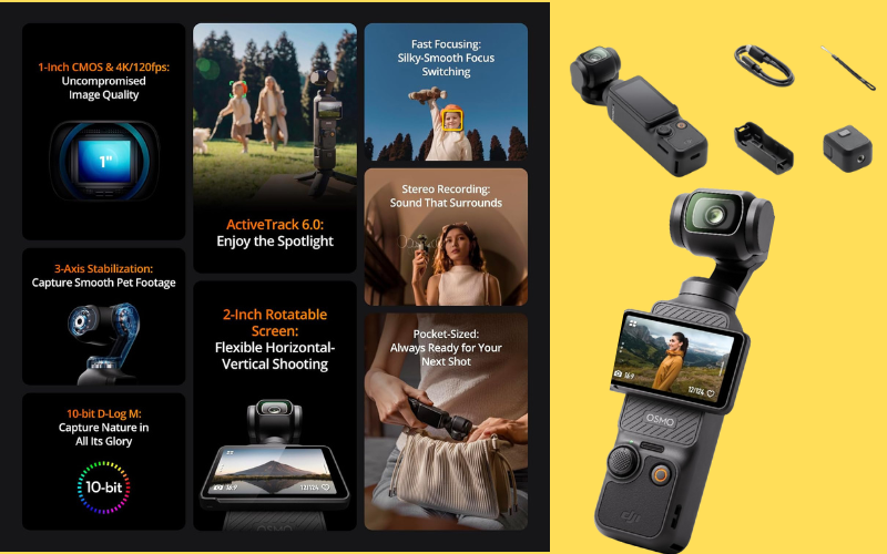 You are currently viewing Why the DJI Osmo Pocket 3 is the Ultimate Camera for Vloggers in 2024